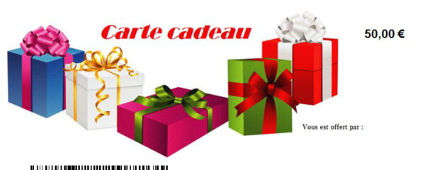 Carte cadeau multienseigne