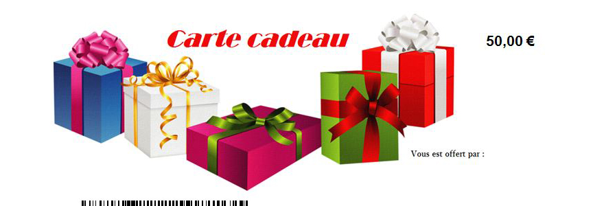 Carte cadeau multienseigne